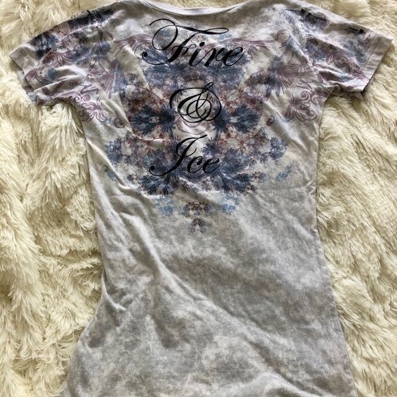 Fire and Ice tee by Sugar and Rox - Picture 3 of 4